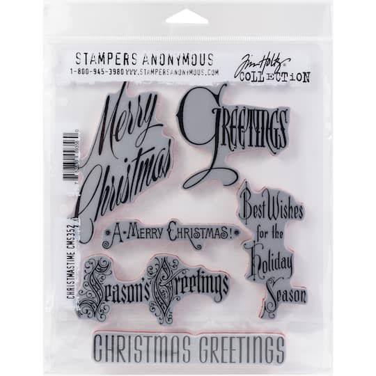 Stampers Anonymous Tim Holtz&#xAE; Christmastime Stamps